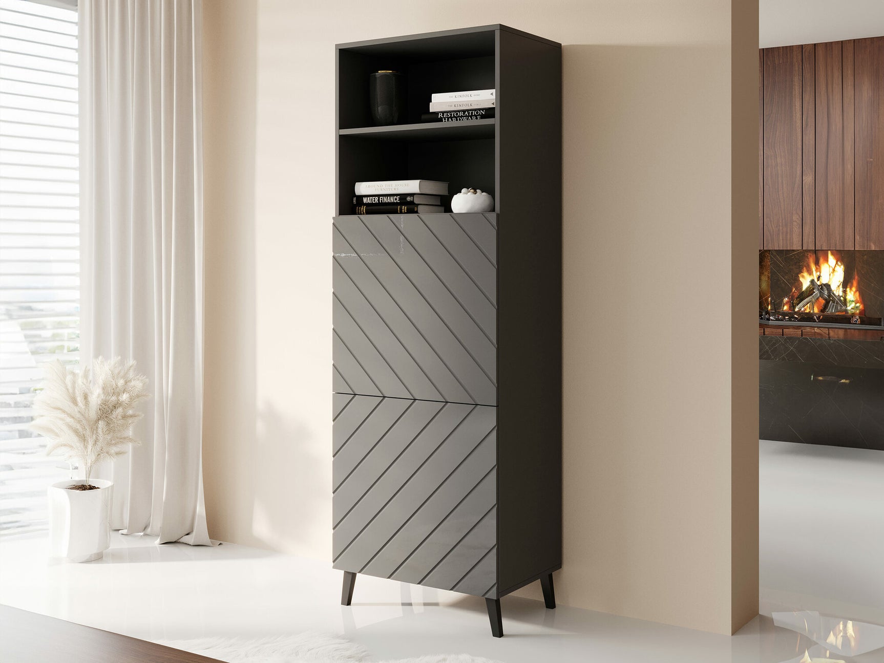 Bookcase Charlotte 178