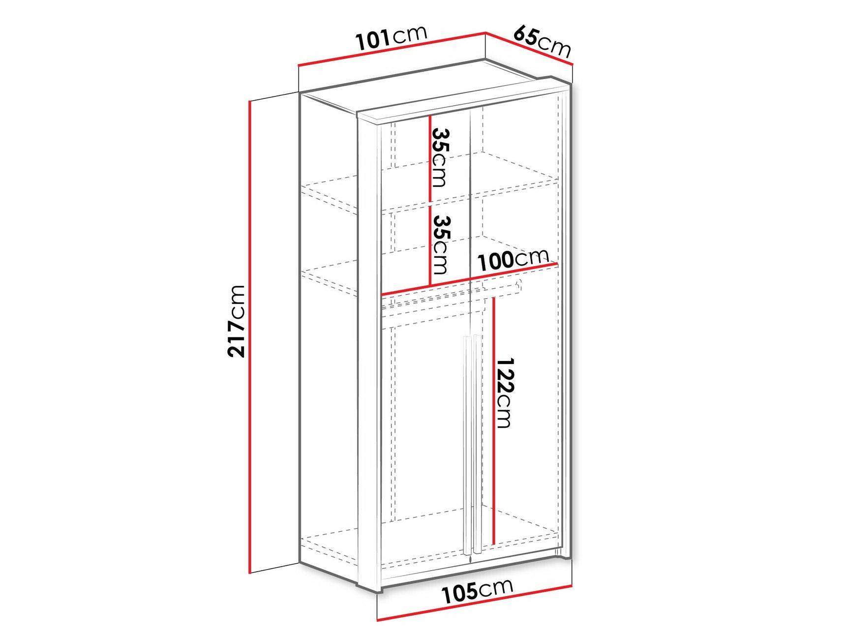 Wardrobe Honolulu AE100