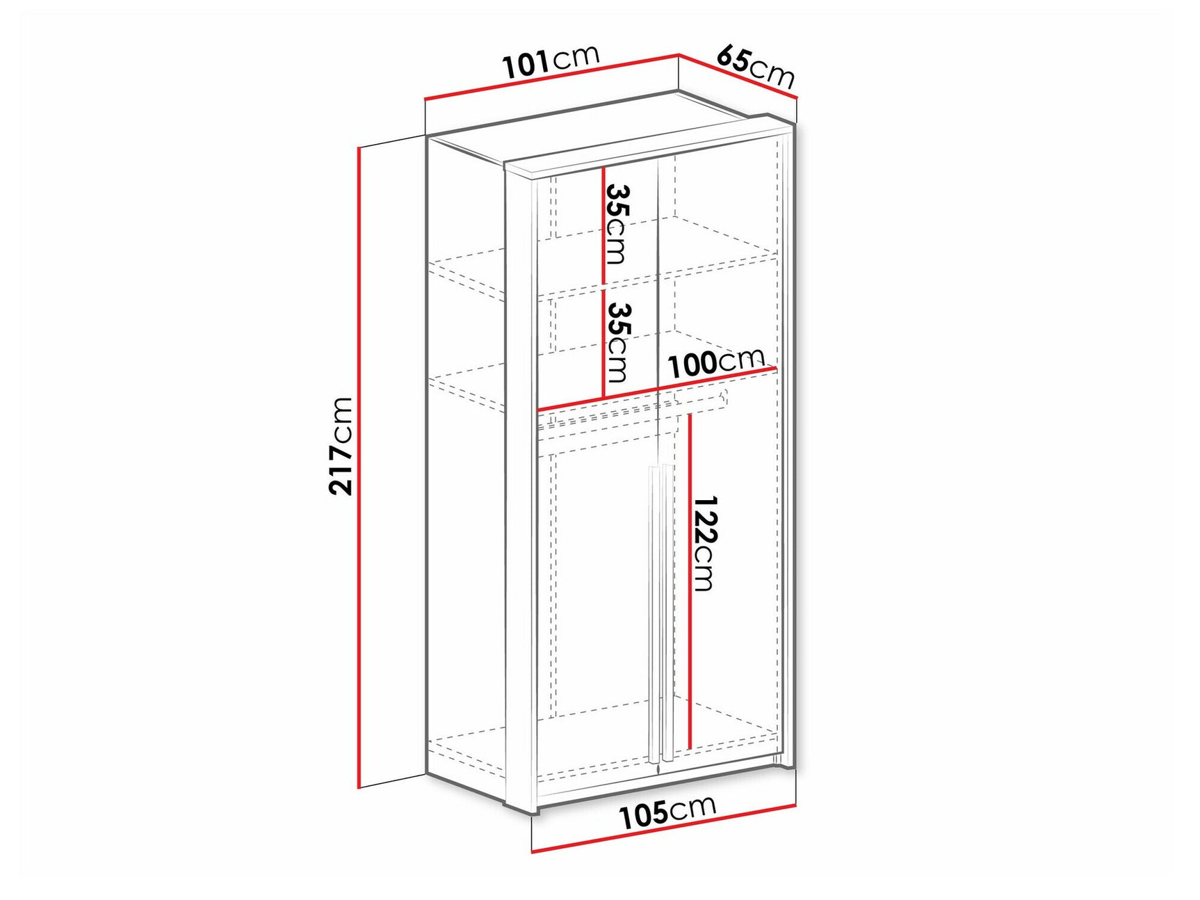 Wardrobe Honolulu AE100