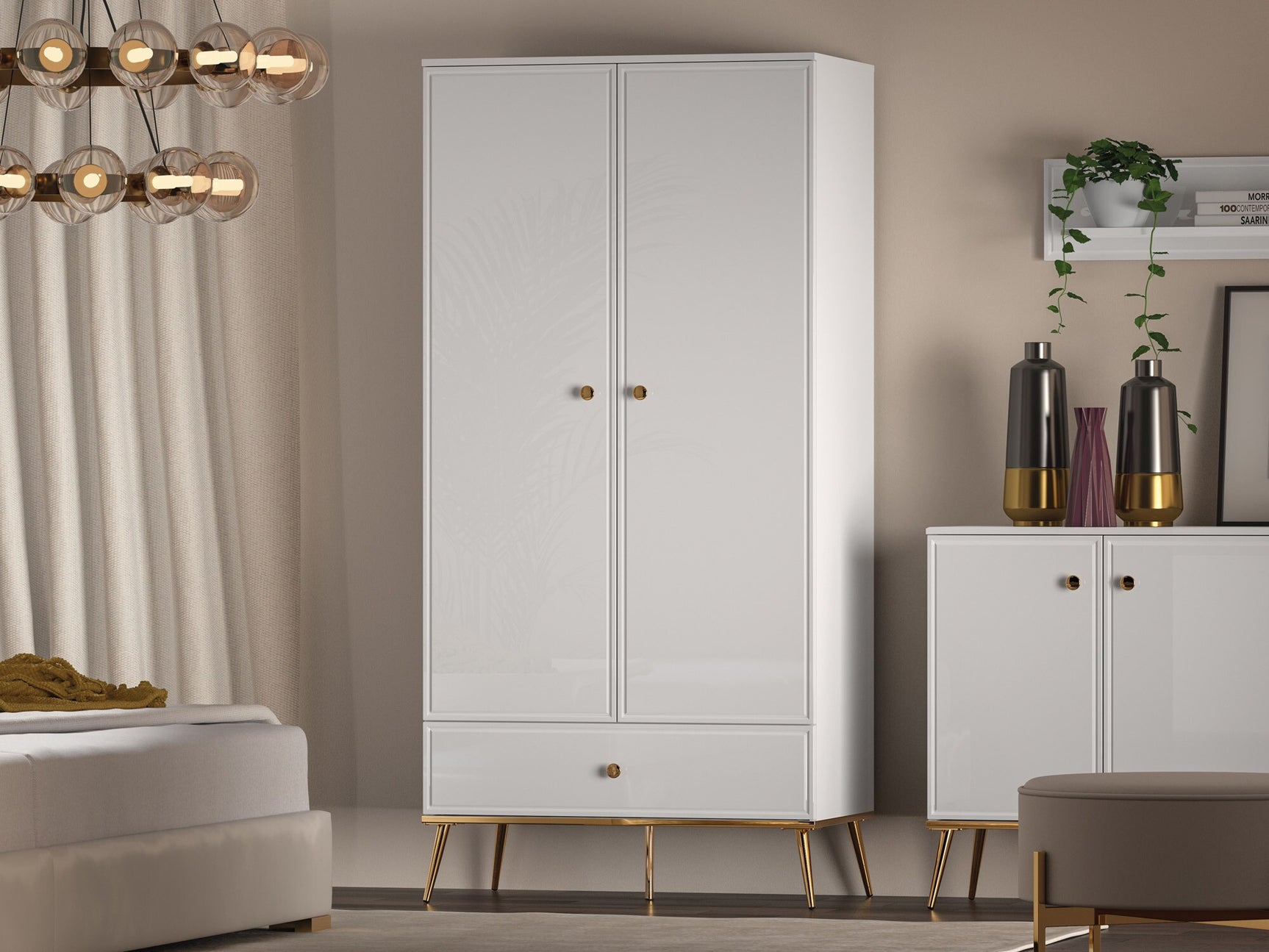 Garderobeskab Elbrevi 100