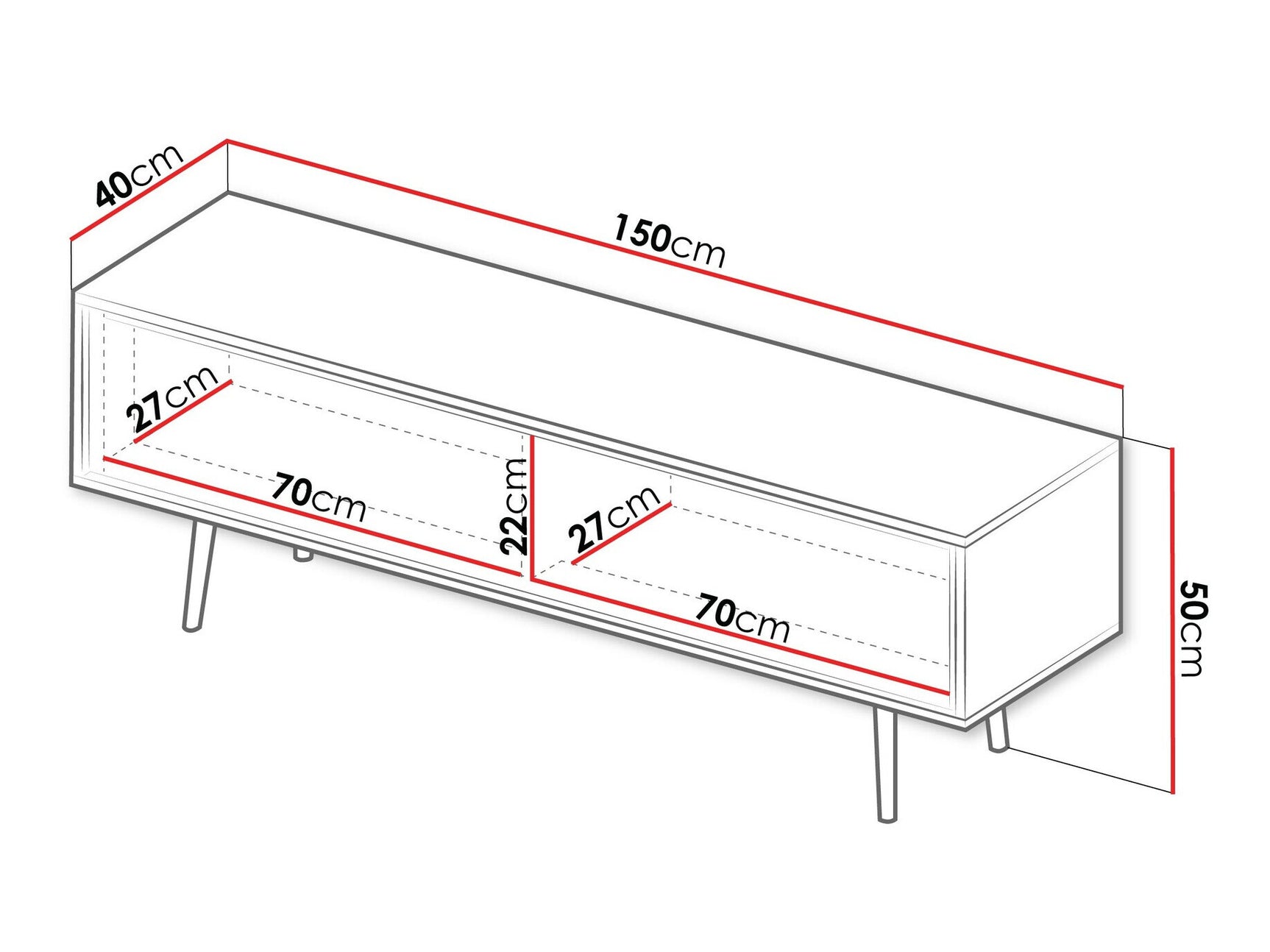 TV-bord Providence 191