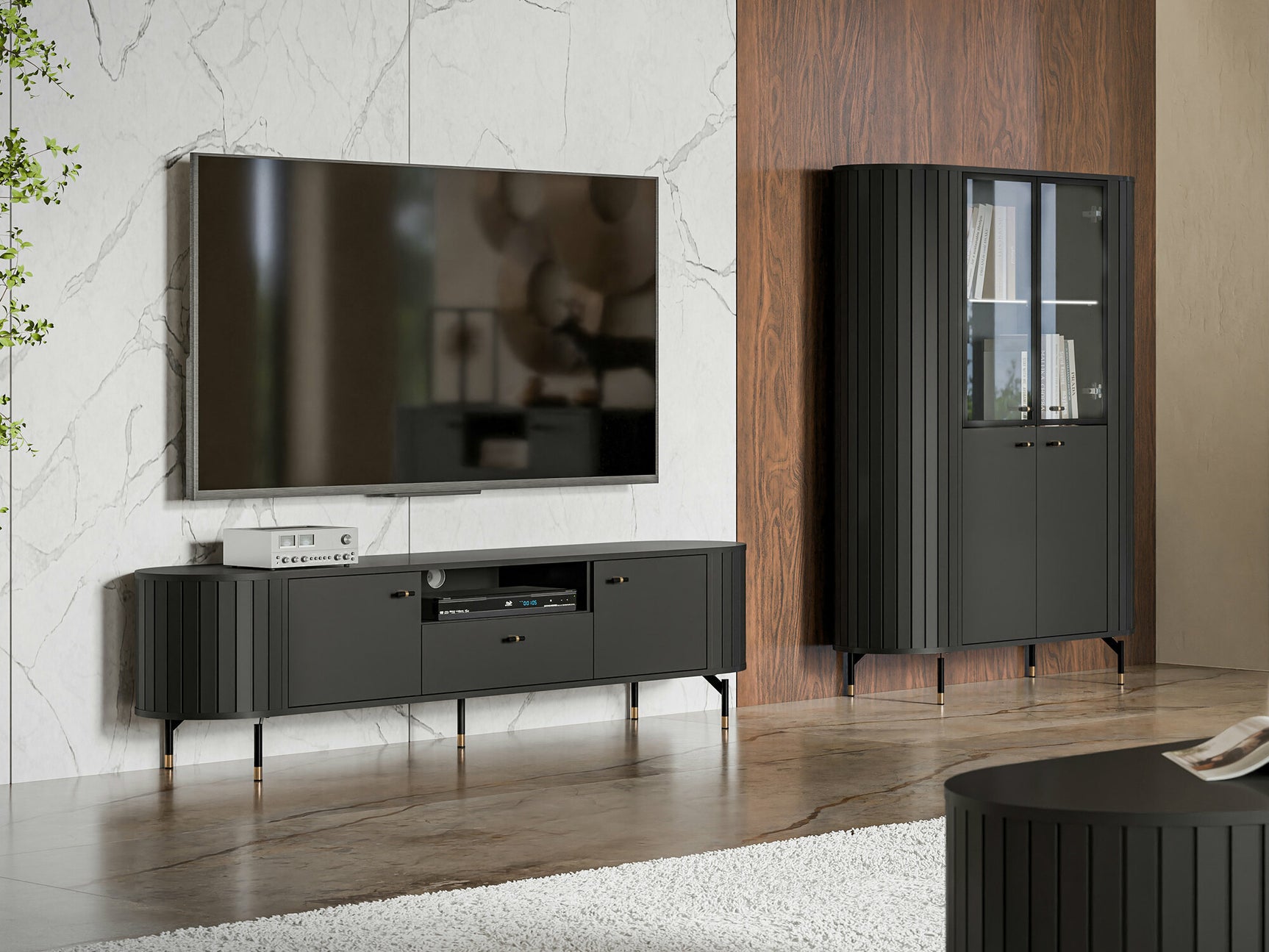 Vitrineskab Ogden T100