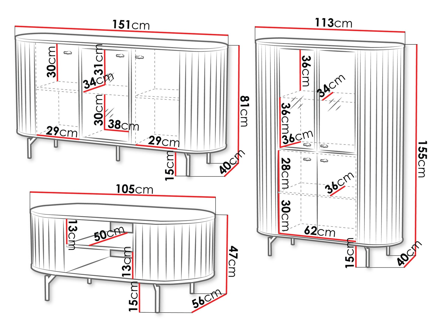 Møbelsæt Ogden T111
