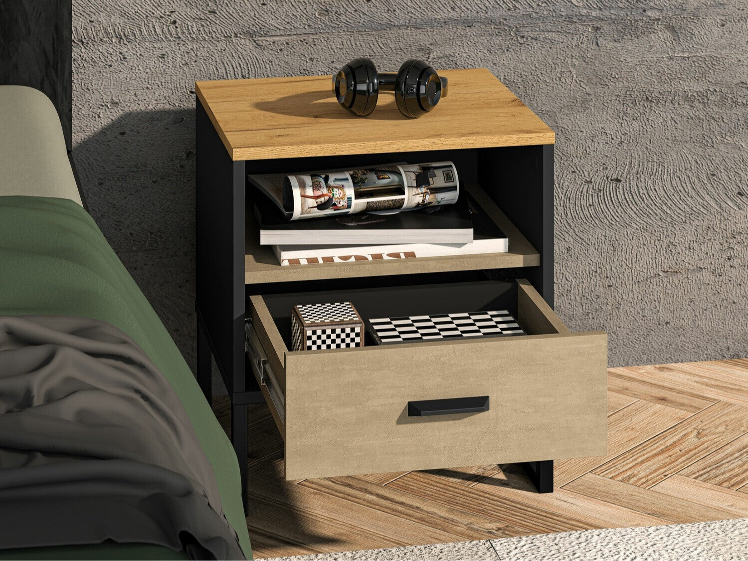 Sengebord Tortiva 107