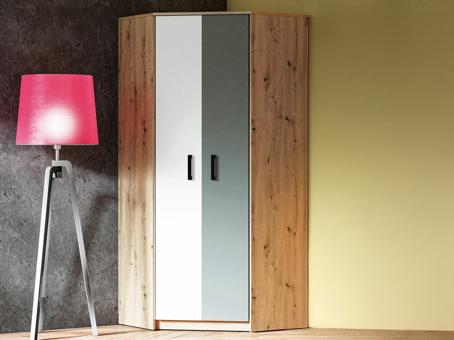 Hjørnegarderob Nucavu 110