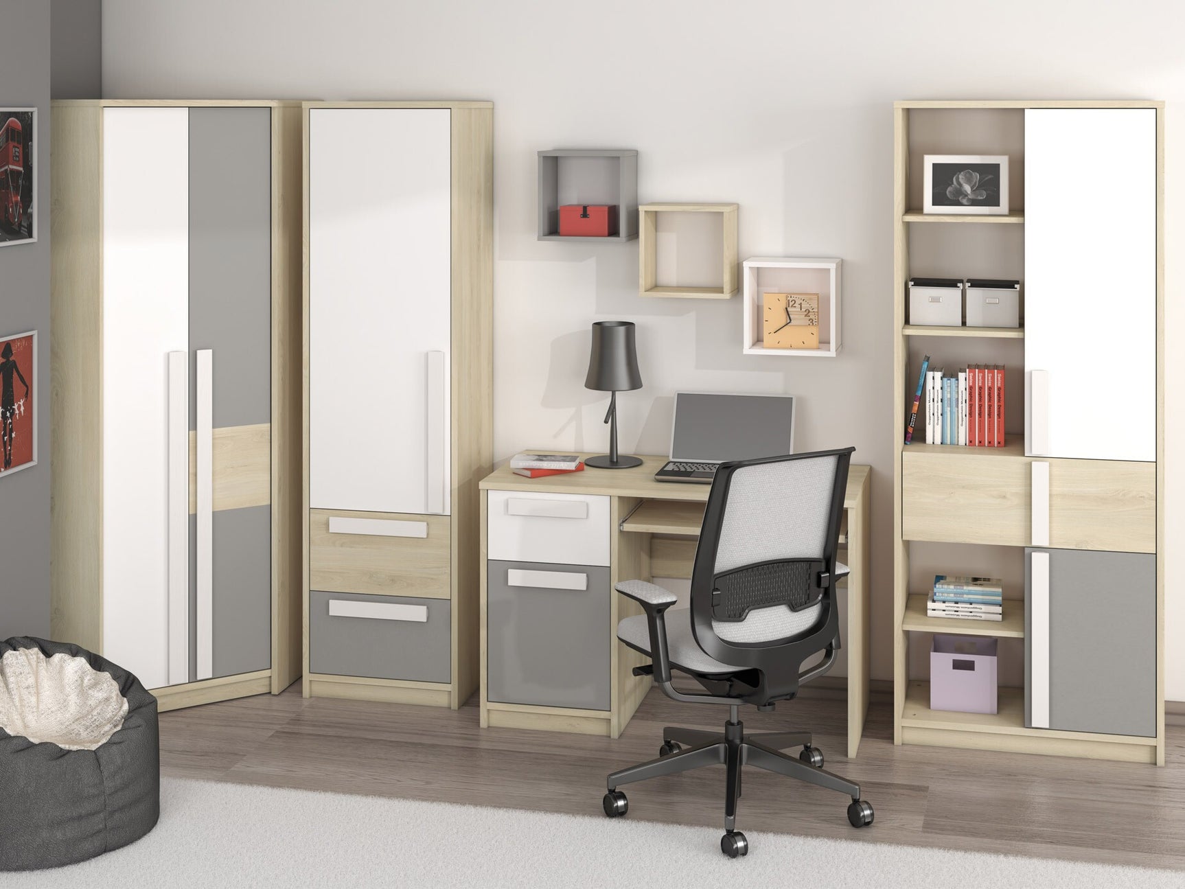 Børneværelses-sæt Tivruve 118