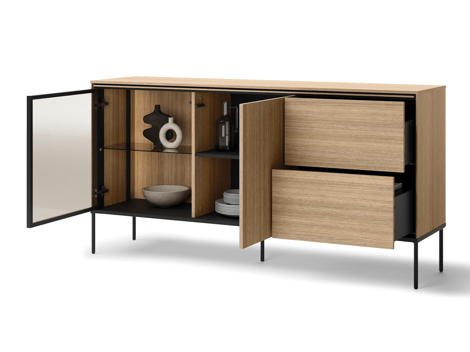 Vitrineskab Fresno BA104