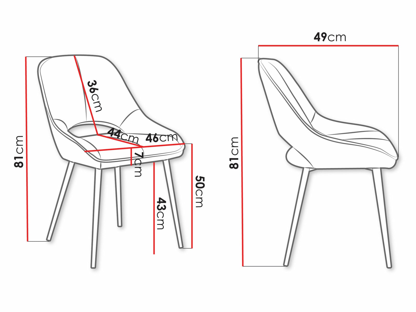 Stolesæt Miramar 147