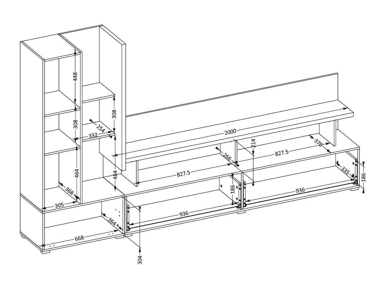 Stuemøbler-sæt Virvele 102