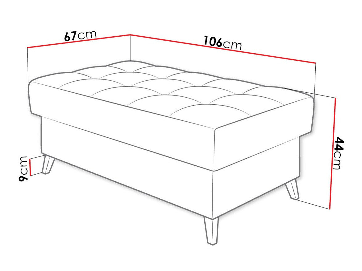 Polstret bænk Comfivo 236