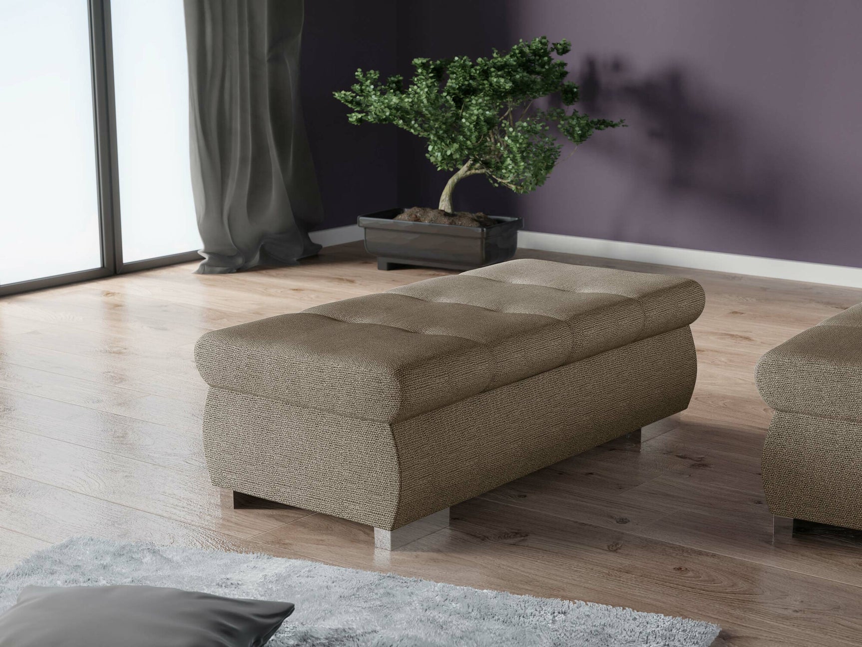 Polstret bænk Comfivo 123