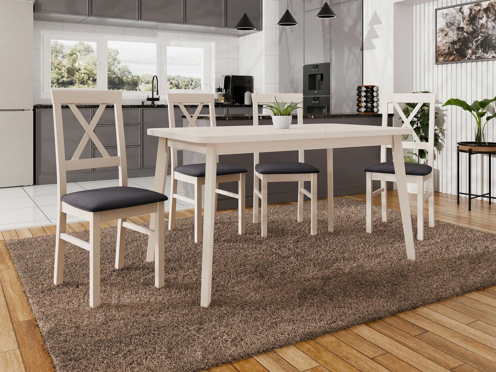 Spisestue-sæt Victorville 373