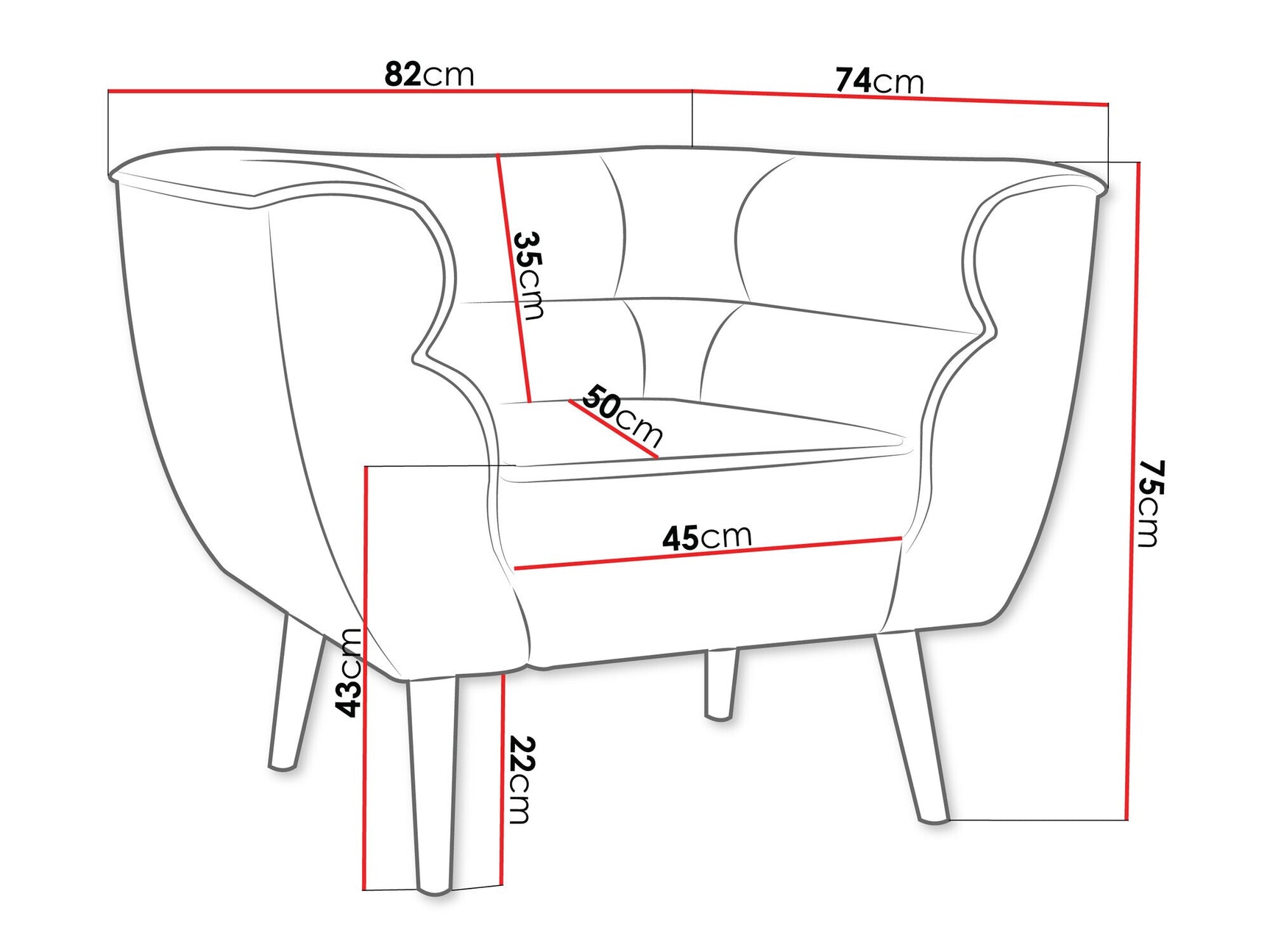 Lænestol Glenview 102