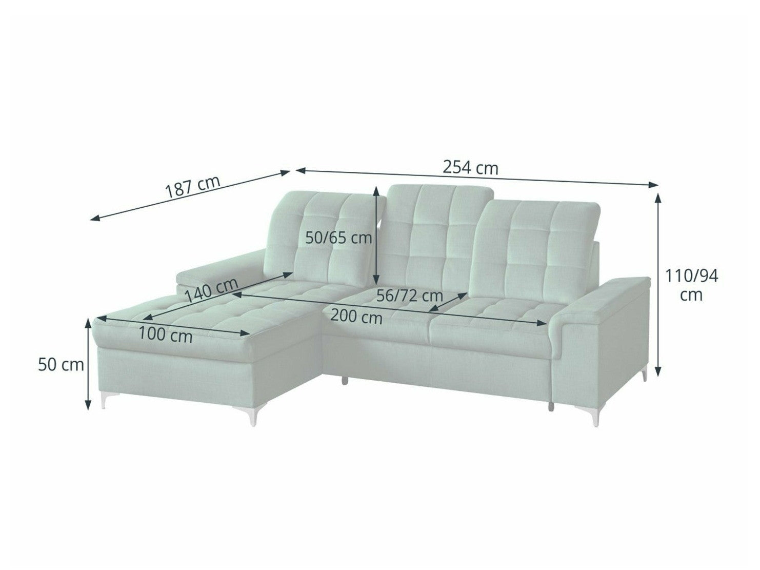 Hjørnesofa Boston 587