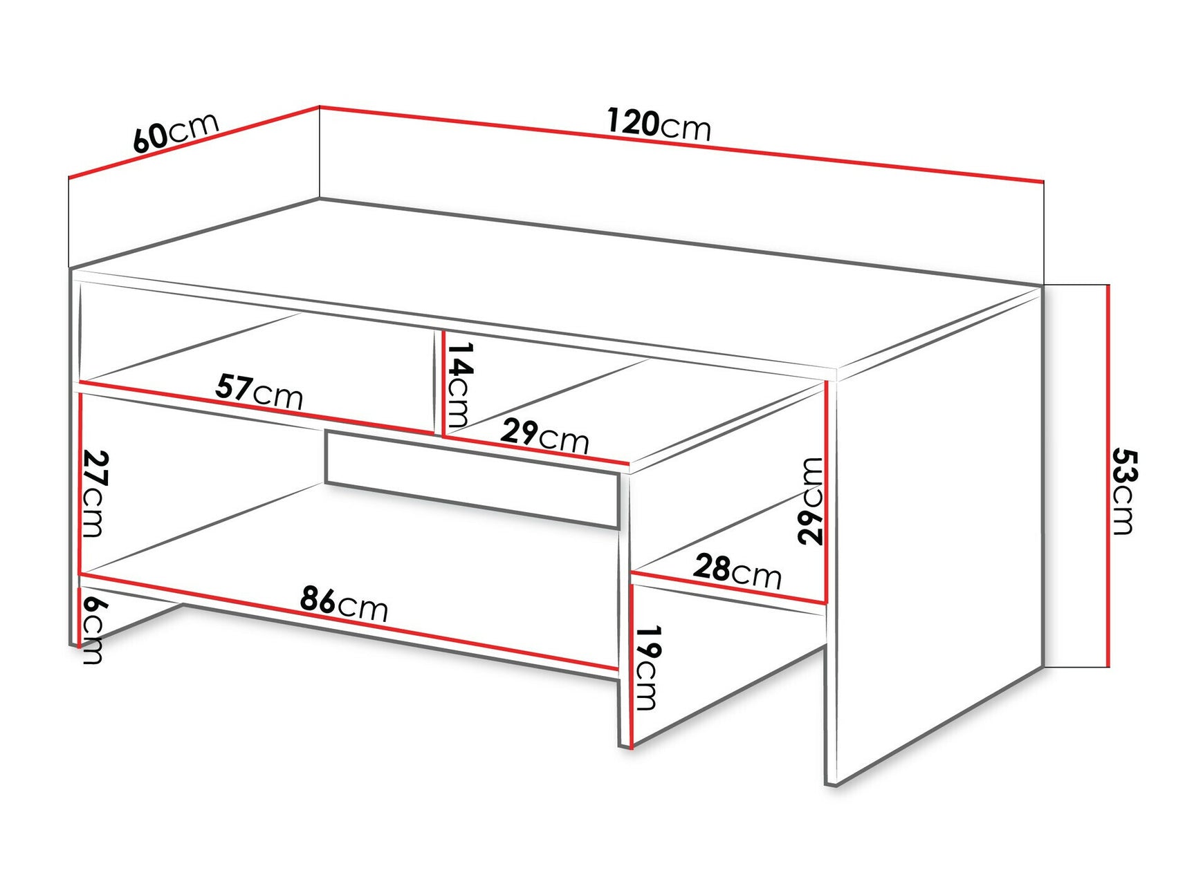 Sofabord Fivfivi 100