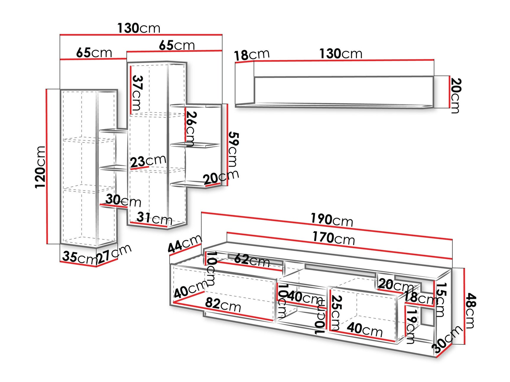 Living room set Kingston AG102