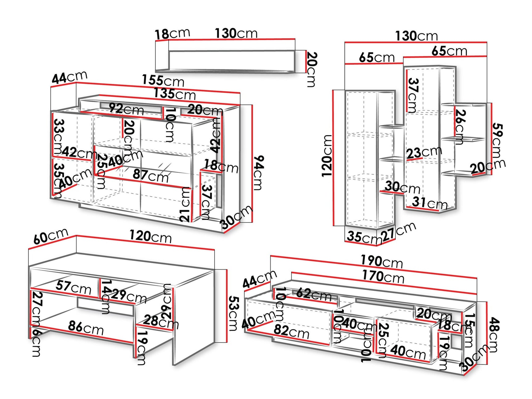 Living room set Kingston AG103