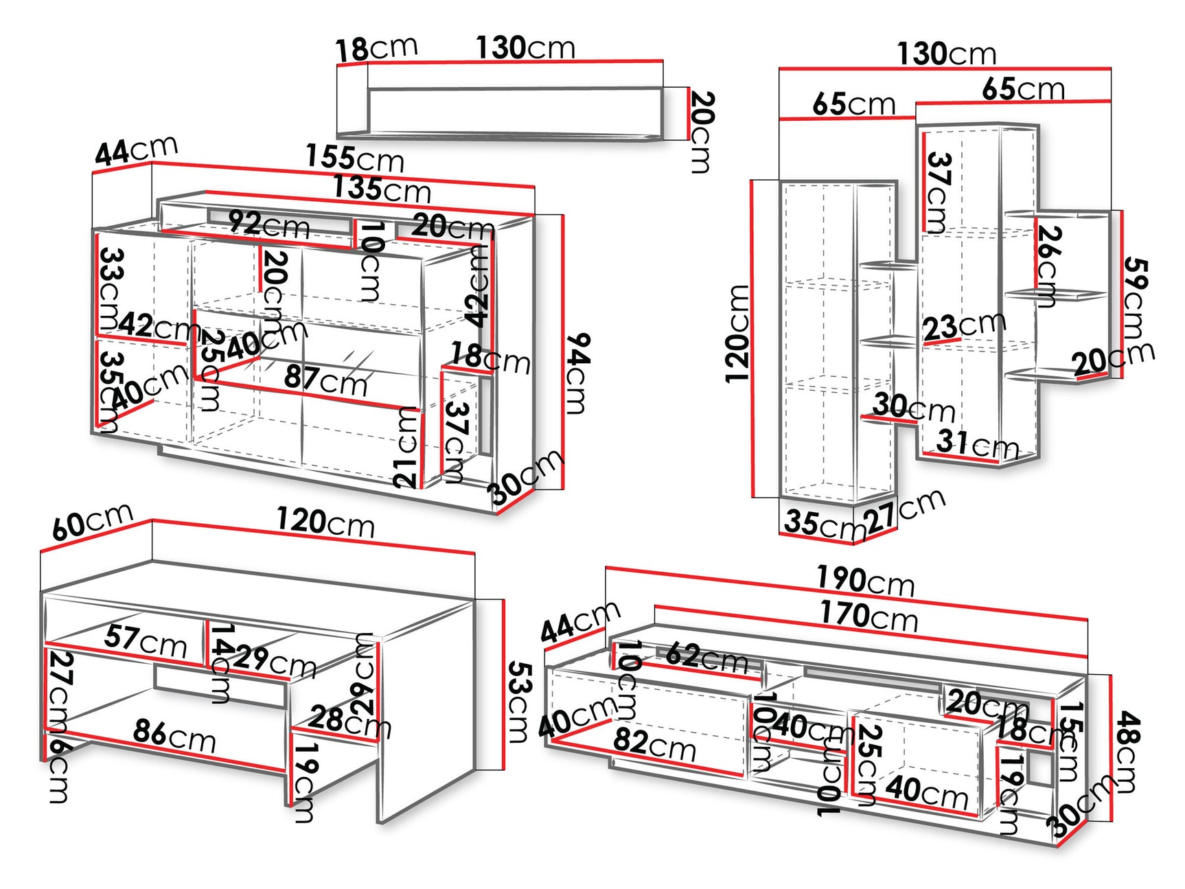 Living room set Kingston AG103