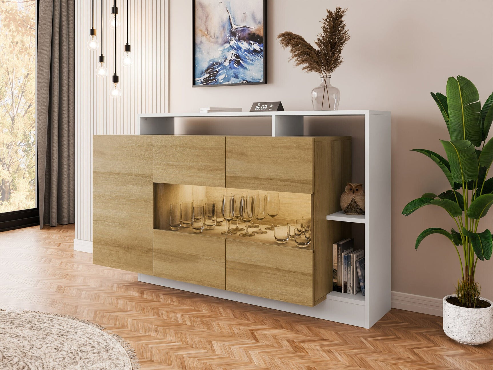 Vitrineskab Fivfivi 102