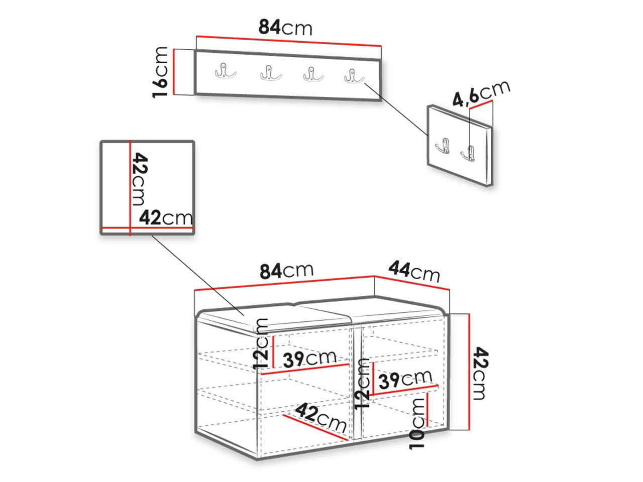 Entrésæt Hartford 376