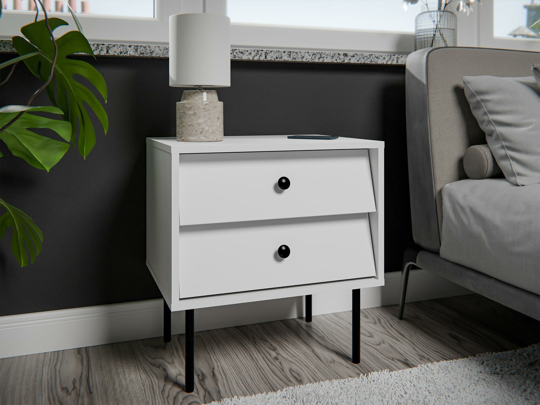 Set of bedside tables Charlotte AB109