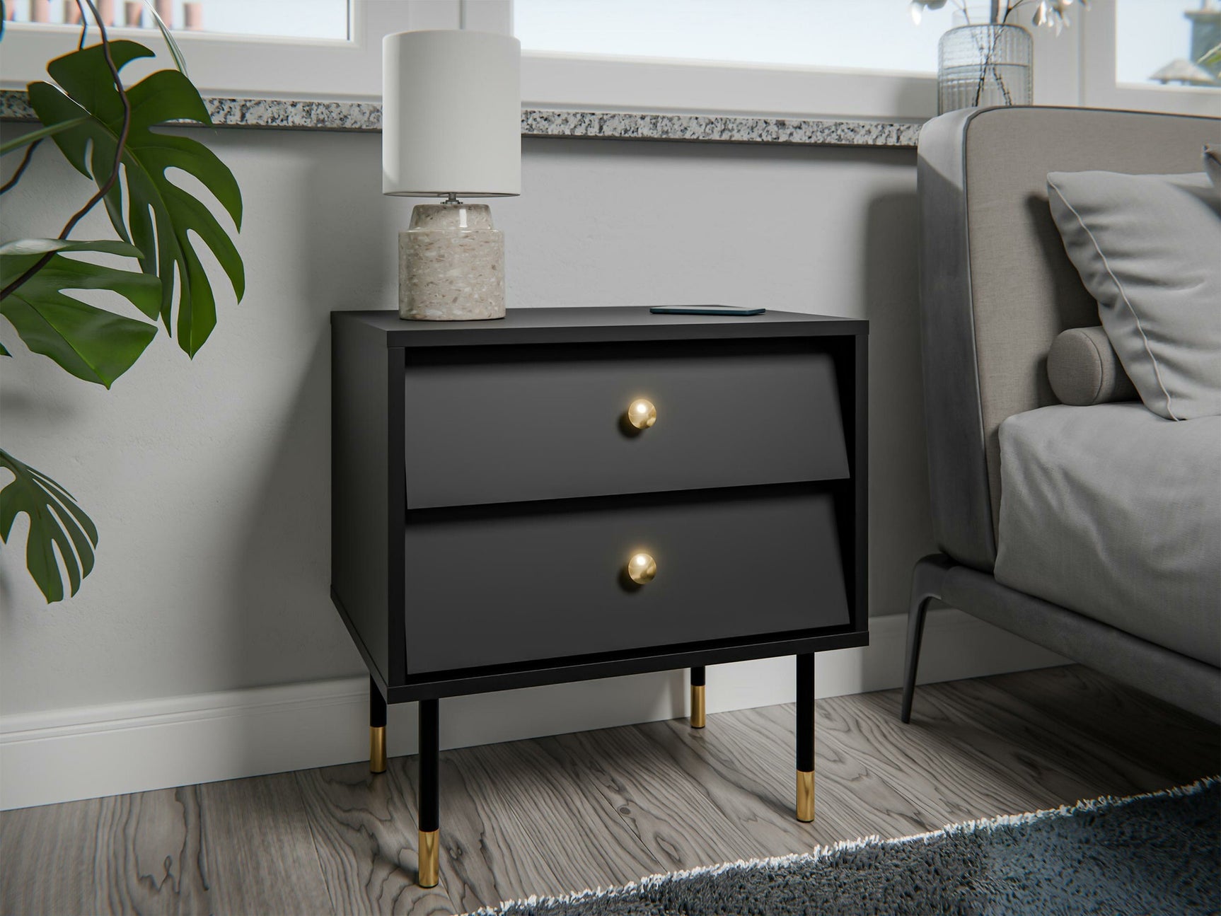 Set of bedside tables Charlotte AB109