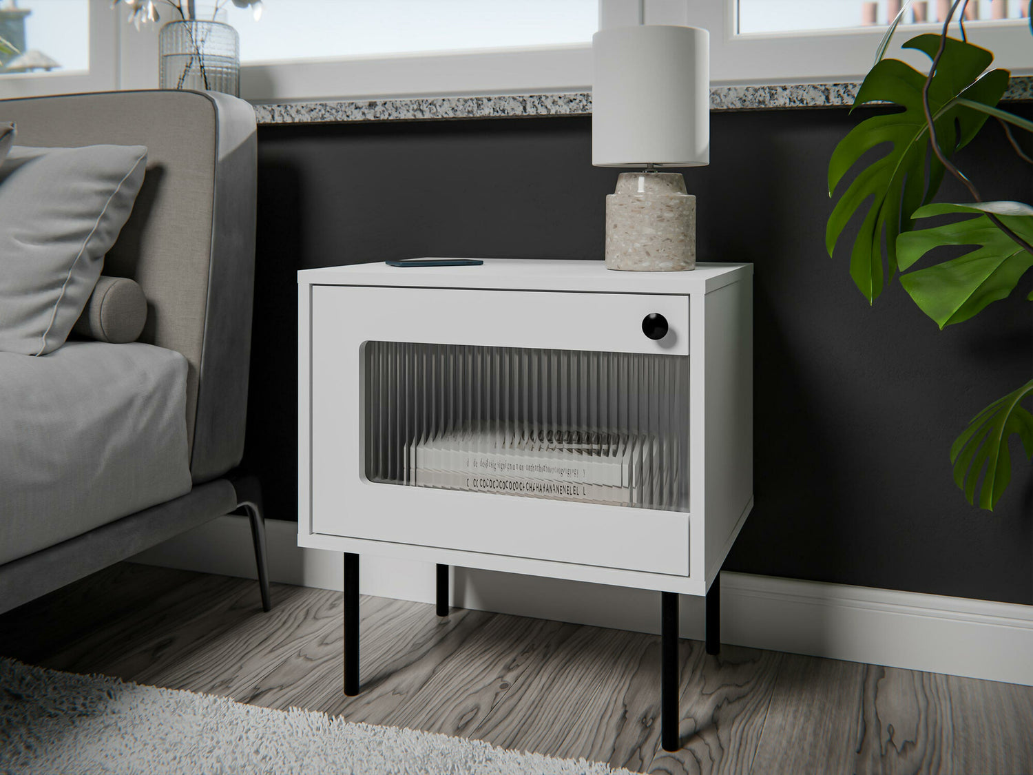 Set of bedside tables Charlotte AB106