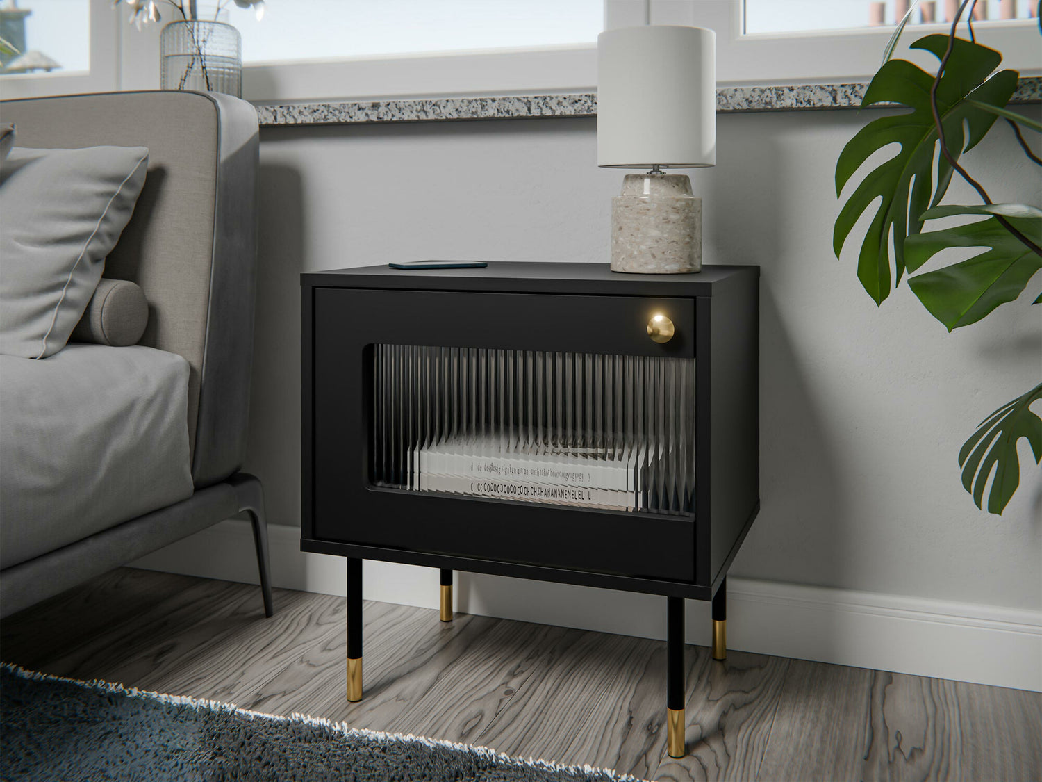 Set of bedside tables Charlotte AB106