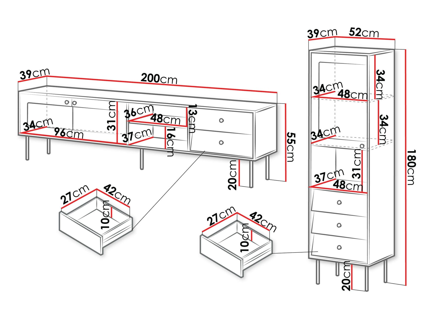 Living room set Charlotte AB108