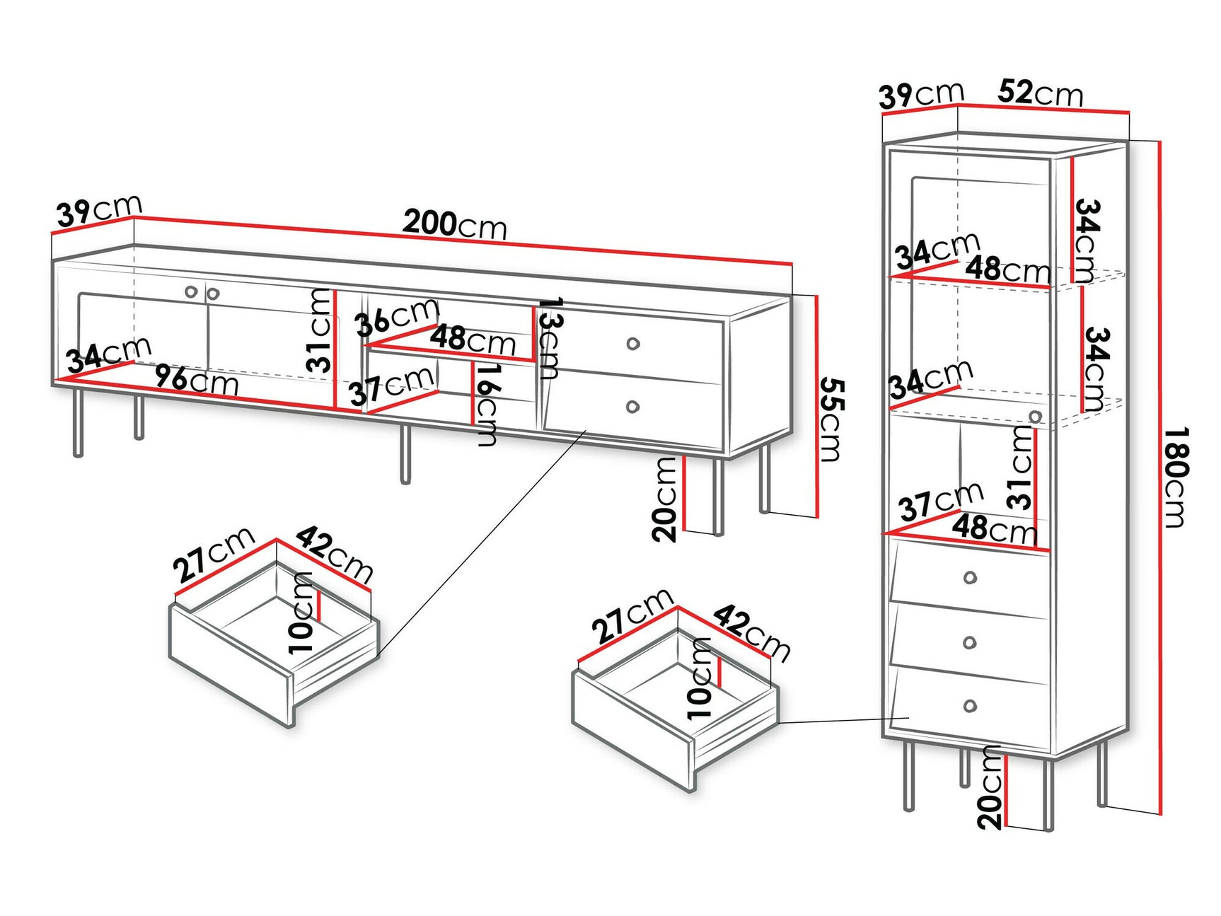 Living room set Charlotte AB108