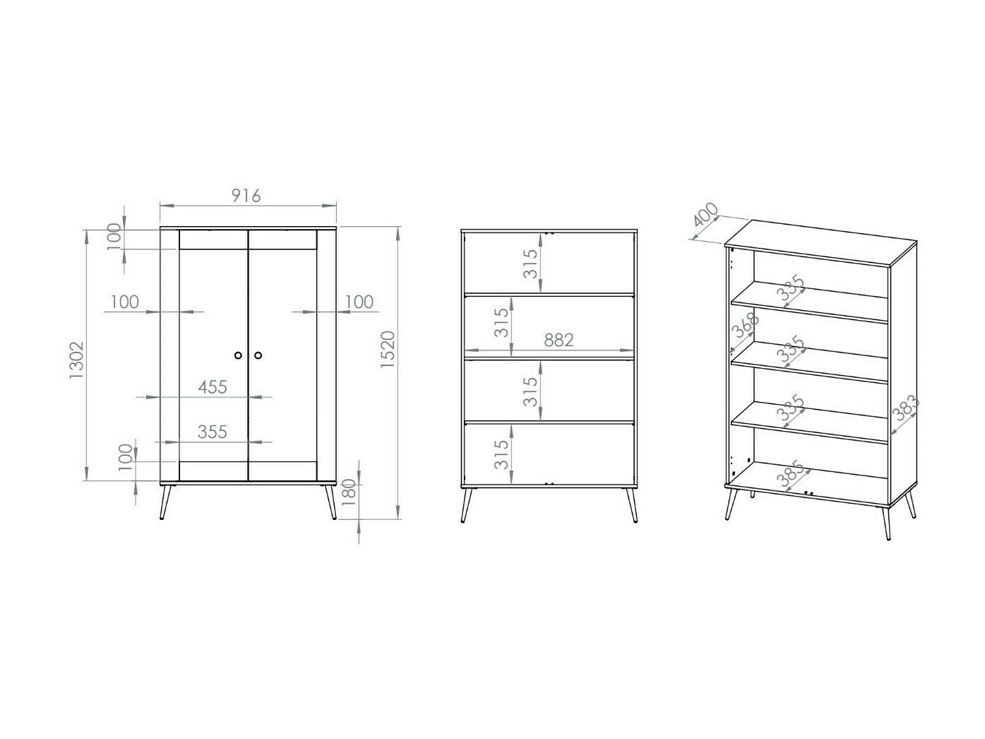 Stuemøbler-sæt Odenovu 108
