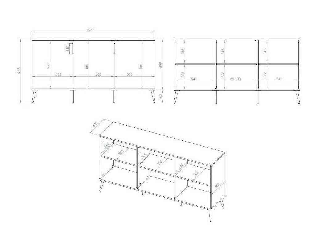 Stuemøbler-sæt Odenovu 108
