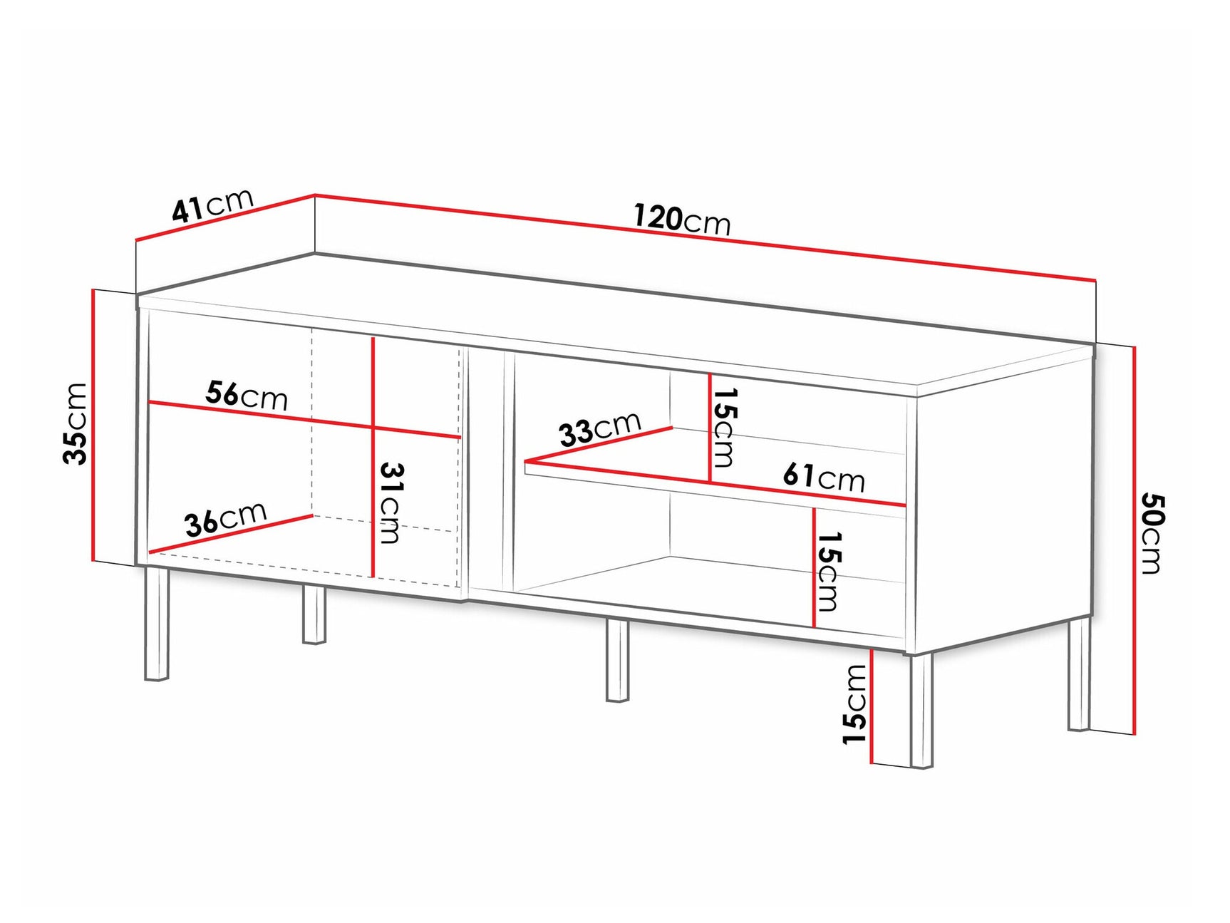 TV stand Toledo K106