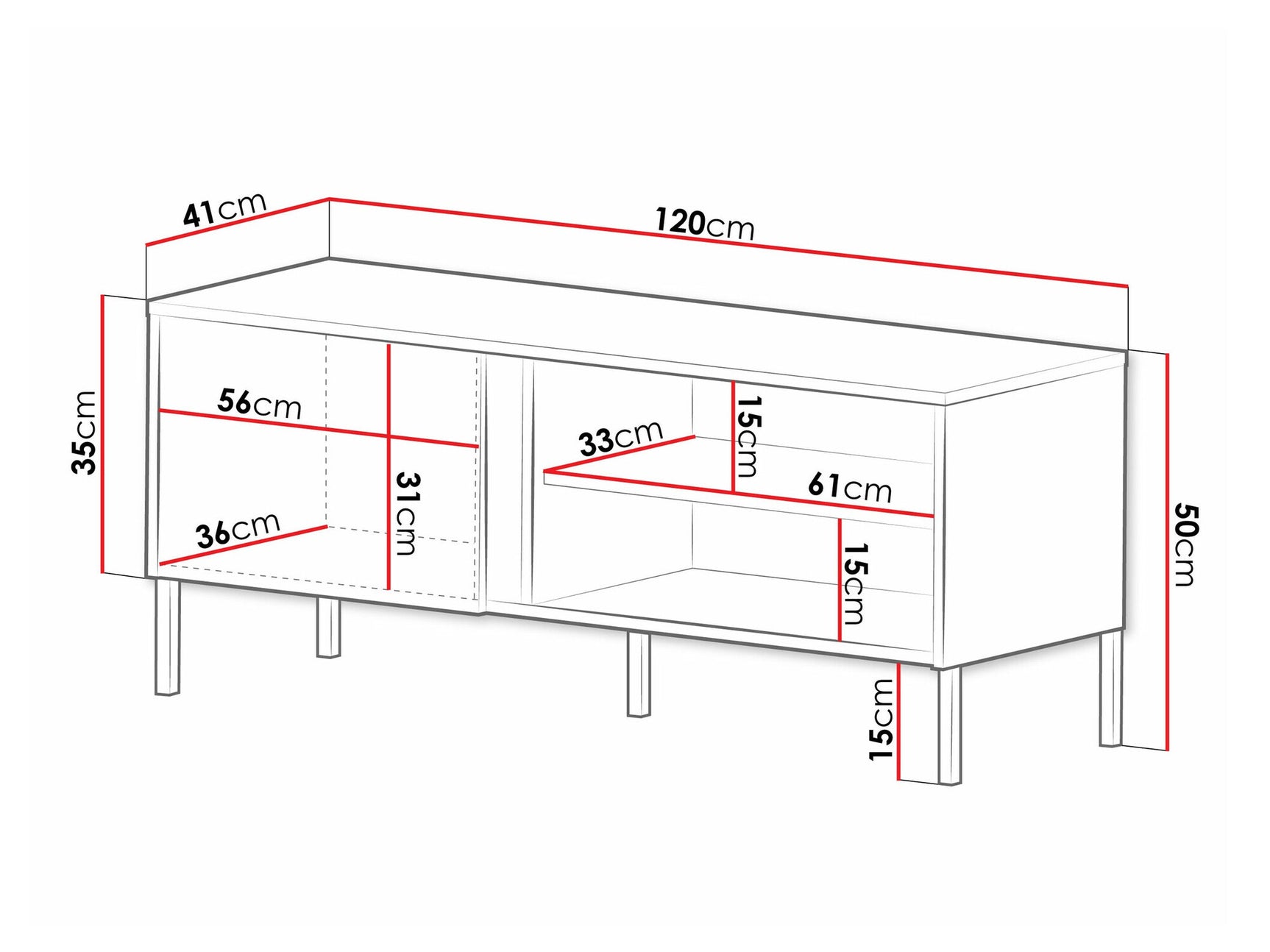 TV stand Toledo K106