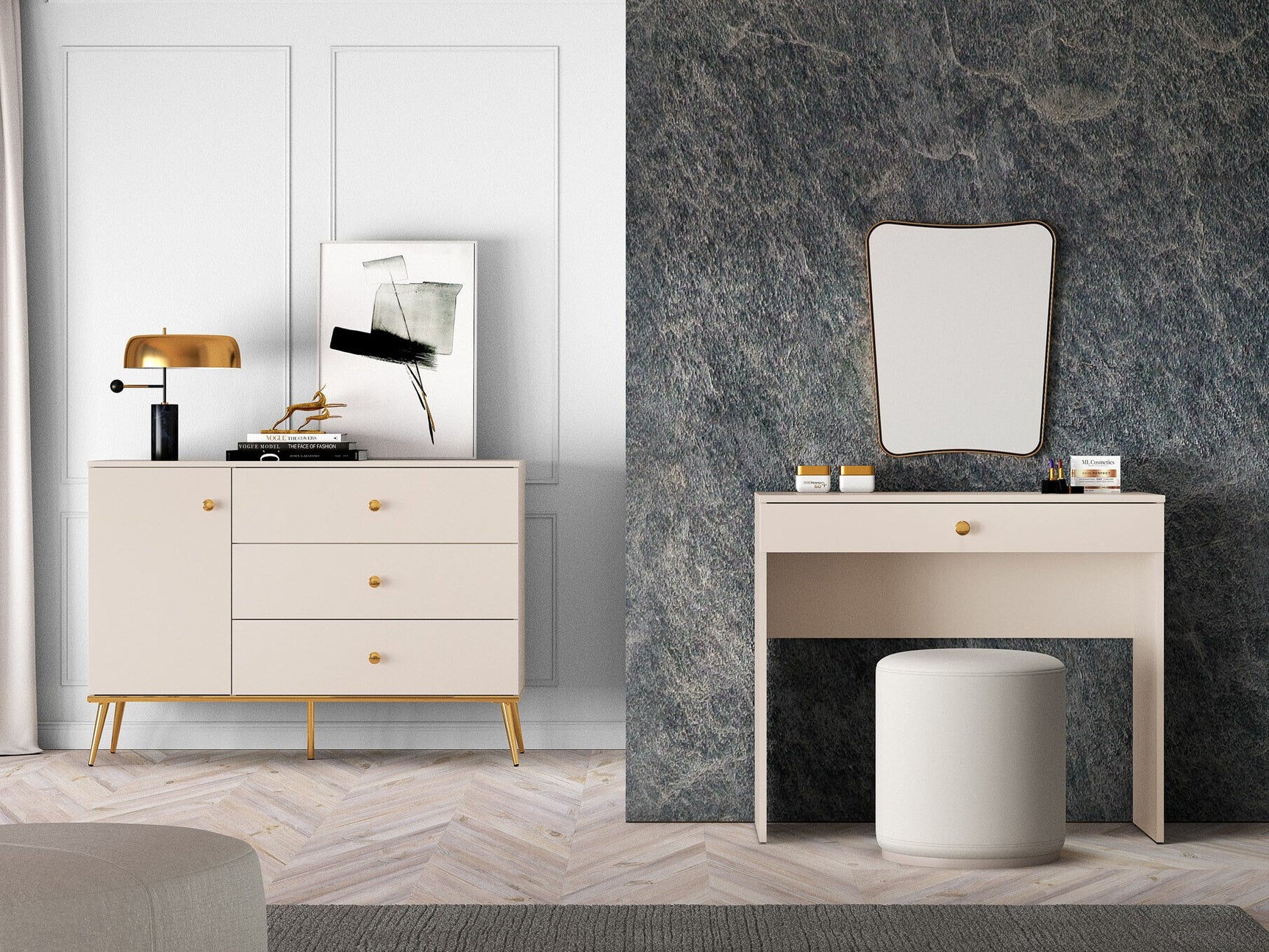 Sminkebord Veslomi 110