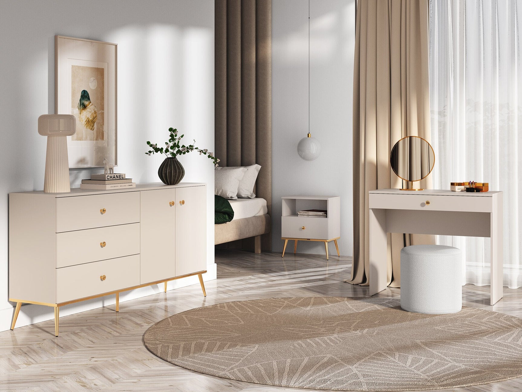 Sminkebord Veslomi 110