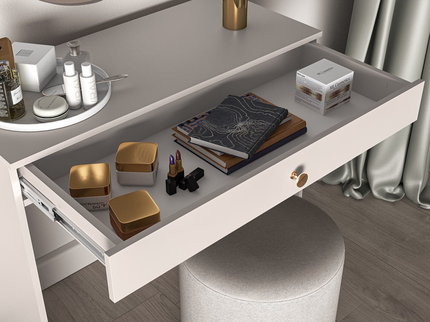 Sminkebord Veslomi 110