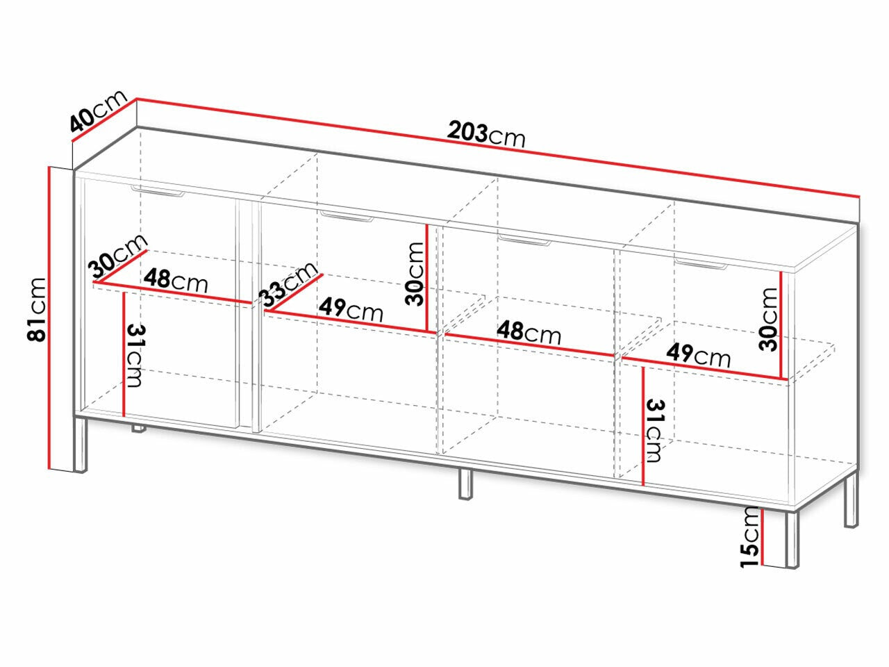 Sideboard Kingston S104