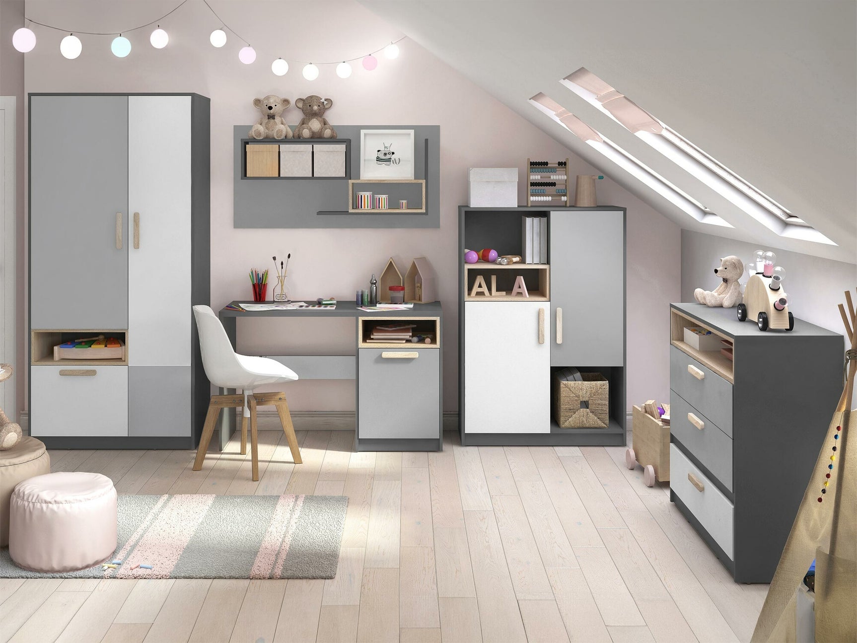 Børneværelses-sæt Veravie 124