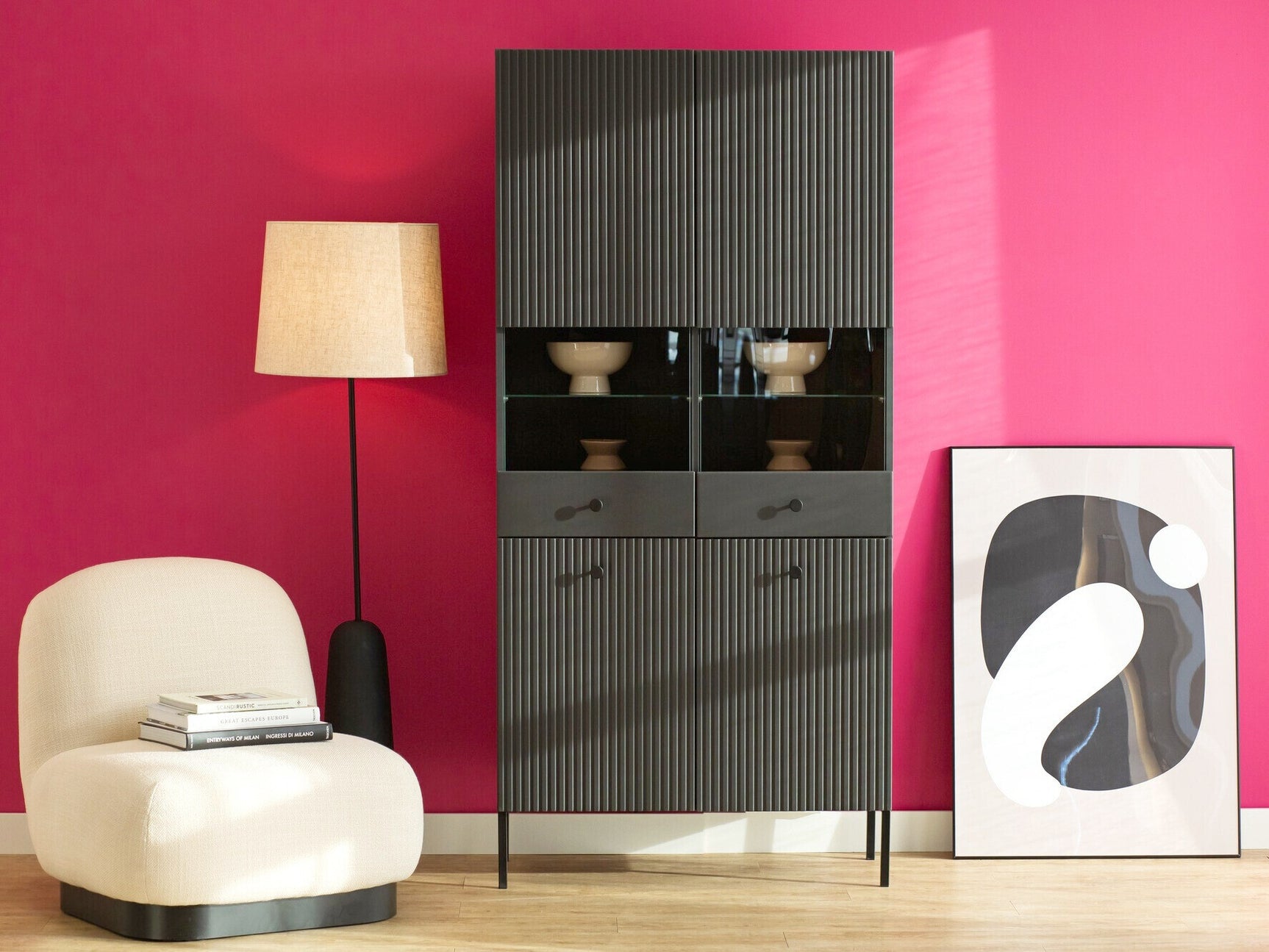 Vitrineskab Bristol F108