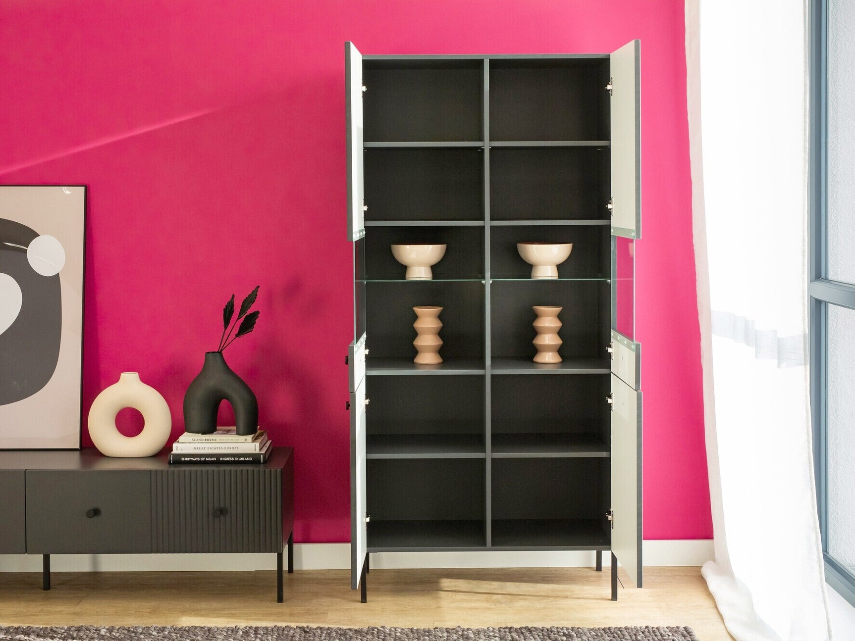 Vitrineskab Bristol F108