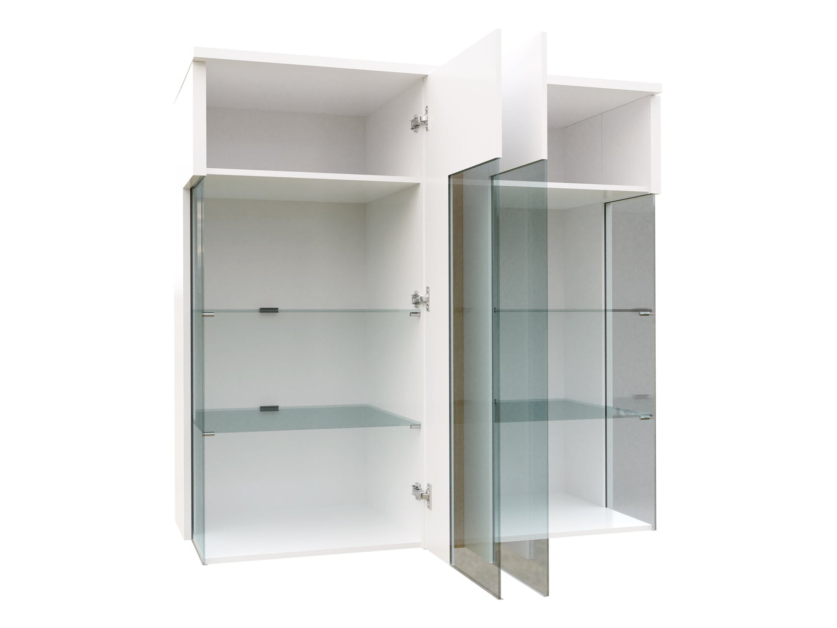 Wall mounted display cabinet Nashville B104