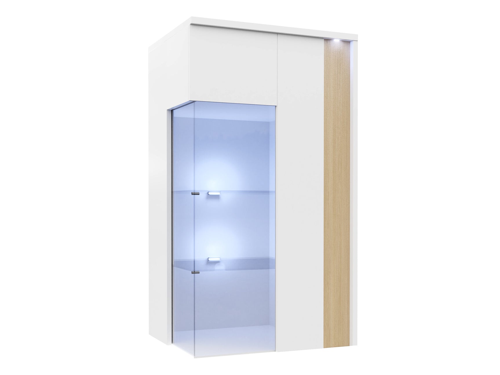Wall mounted display cabinet Nashville B106