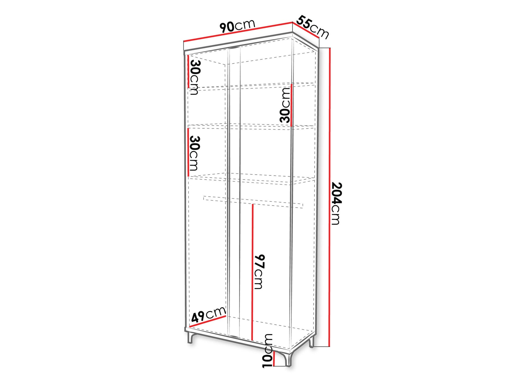Wardrobe Nashville B114
