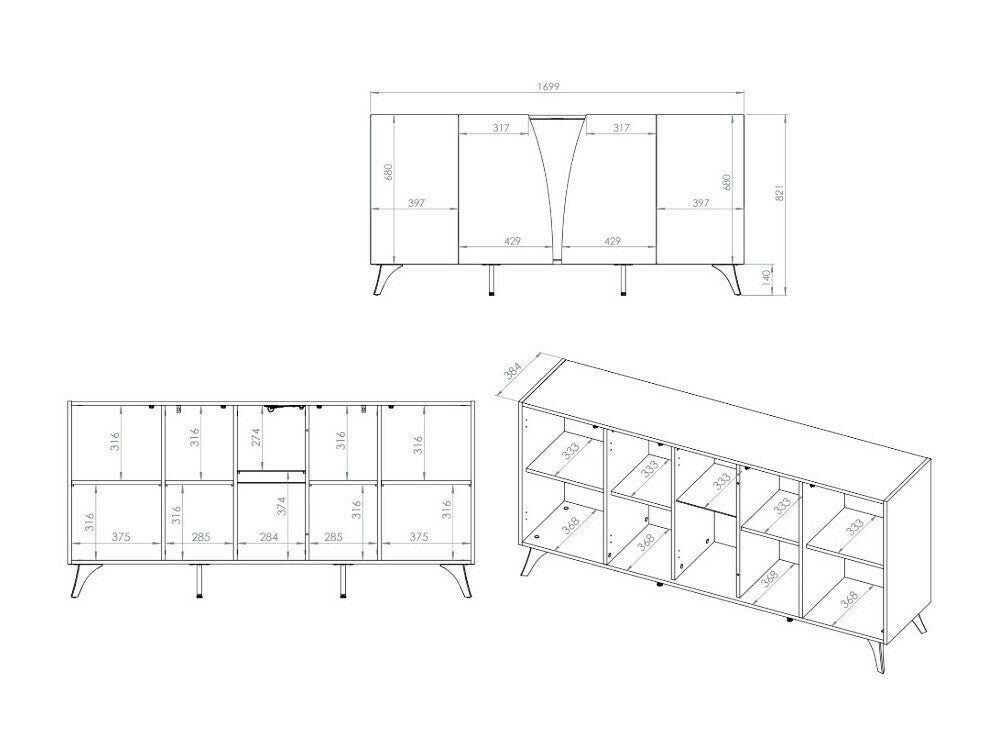 Stuemøbler-sæt Verenoa 110