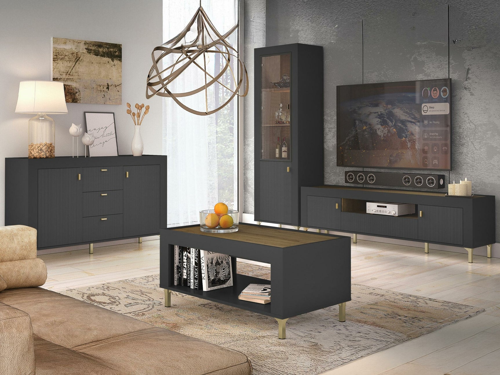 Stuemøbler-sæt Ogden S117