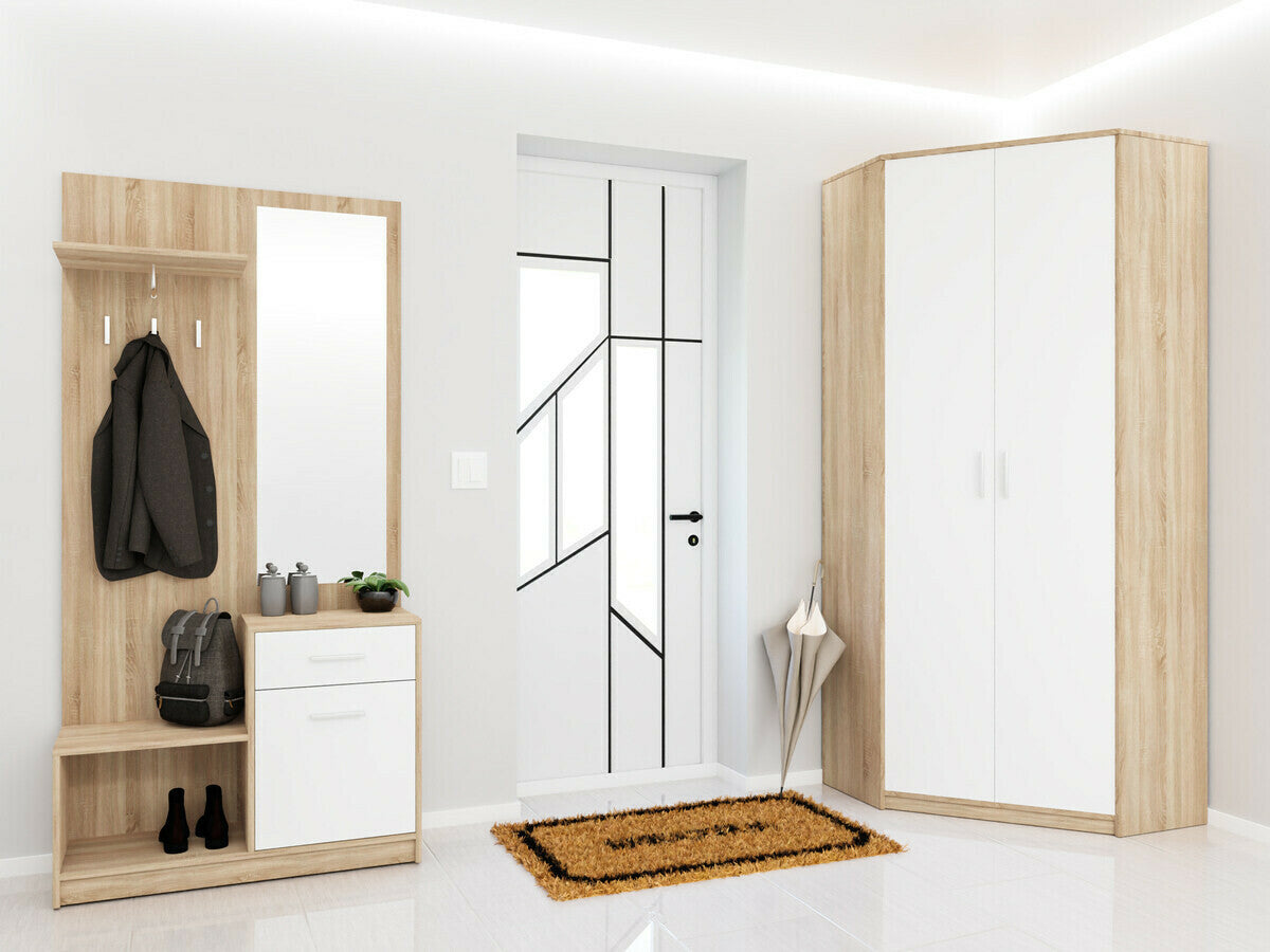 Hjørneklædeskab Novsore 119