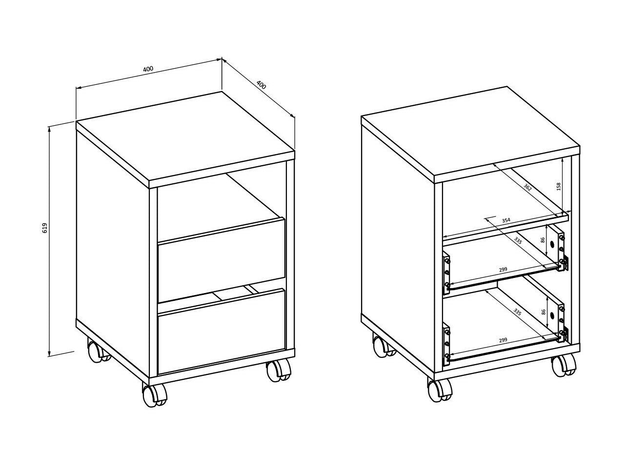 Skrivebord Austin 347