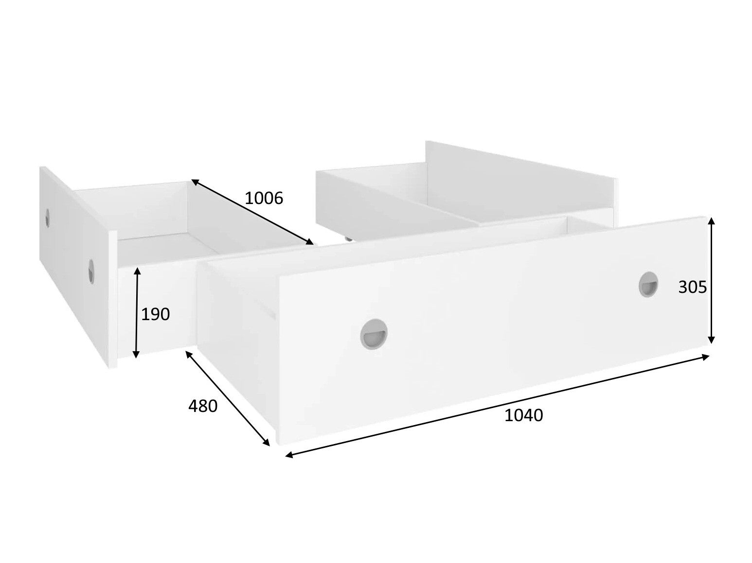 Sengekasse Novsore 129 (3 stk.)