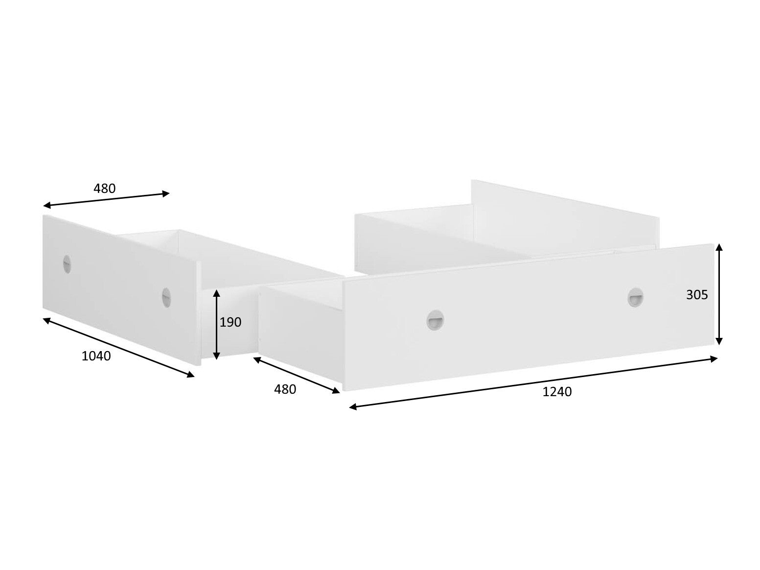 Sengekasse Novsore 131 (3 stk.)